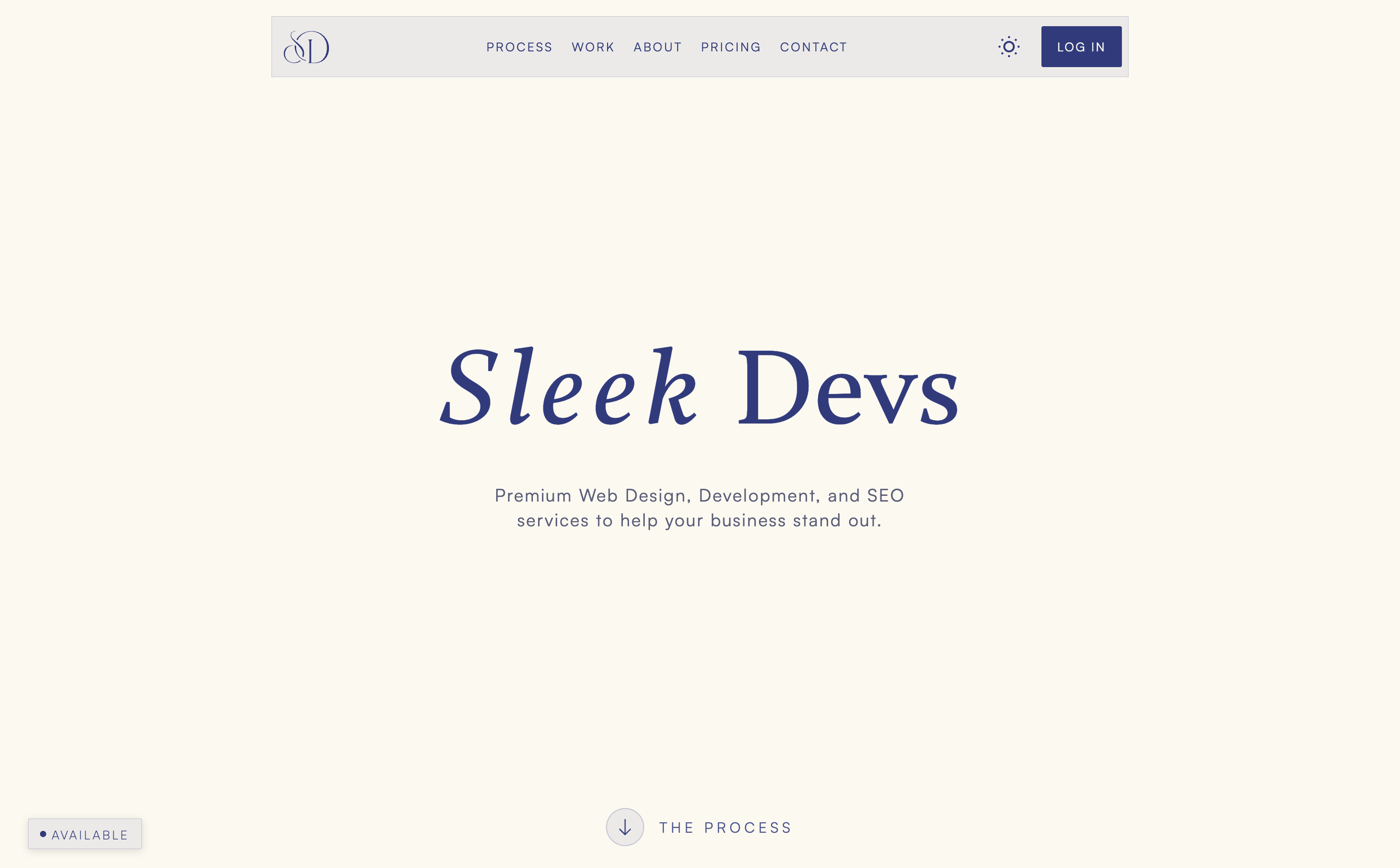 Sleekdevs website
